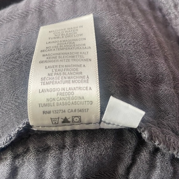 cloth & stone plaid mock neck sheath size large - Picture 7 of 7